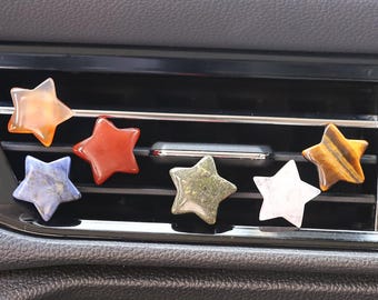 ok Gemstone Hair Clip - Crystal Barrette With Healing Stone - Handmade Hair Accessory - Mini Crystal Energy - Thoughtful Gift