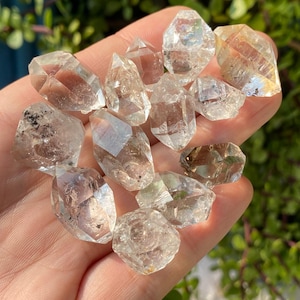 Natural Herkimer "Diamond" Crystal , Double Terminated Quartz  , Collector's Specimen , Healing Stone, Gift Boxed