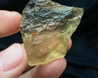 Libyan Desert Glass Meteorite , The Sacred Stone of the Sahara , Raw Specimens , Earth's Cosmic Treasure