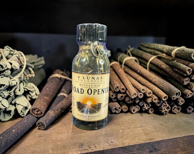 Featured listing image: Abre Camino Oil | Road Opener Oil | Remove Blockages & Open Paths and Opportunity | Handmade 1OZ