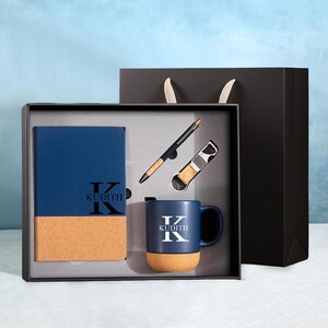Set di diario in pelle personalizzato con incisione e penna, taccuino personalizzato, regalo di laurea, regalo per la festa del papà