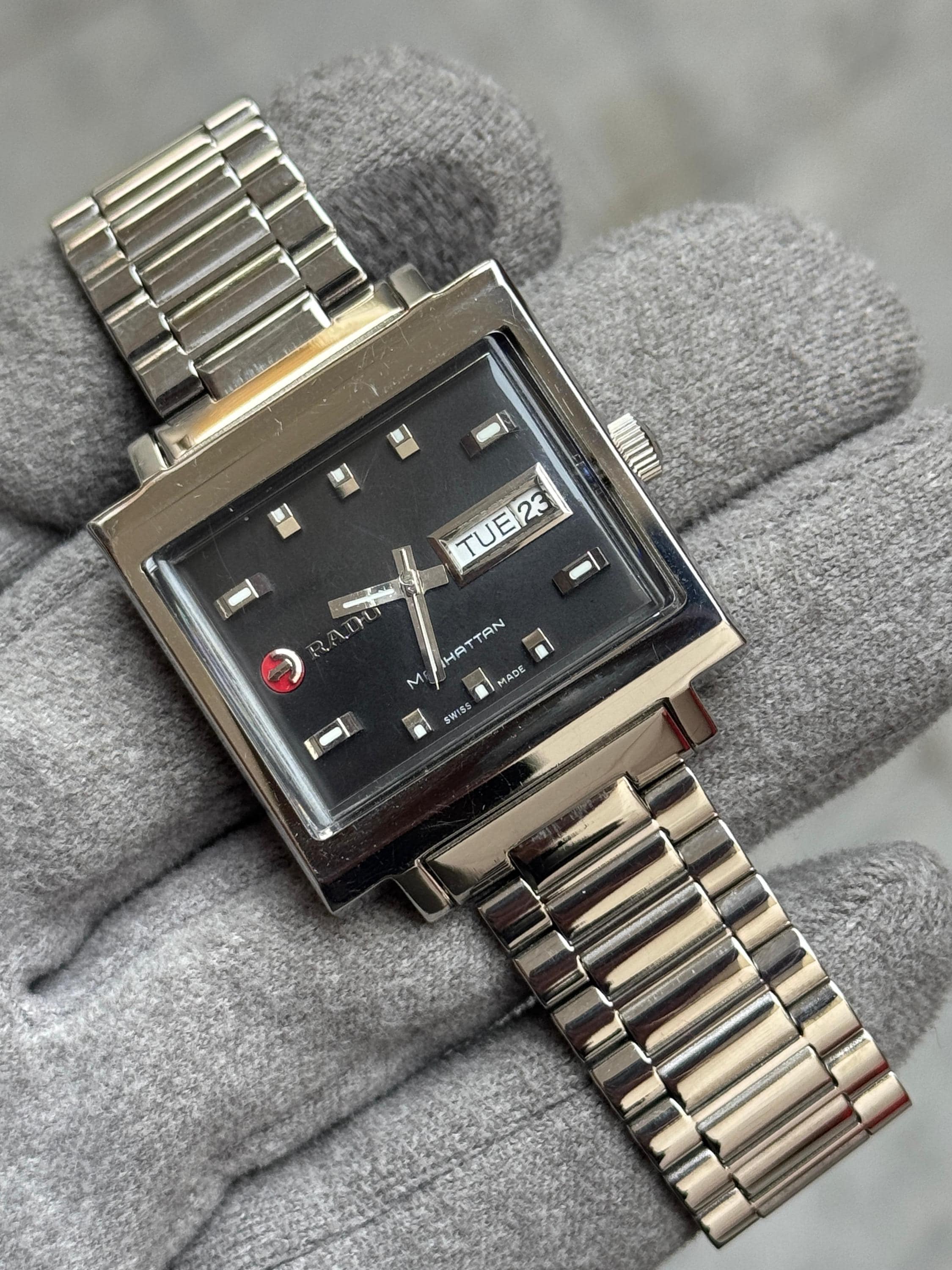 RADO ラドー MANHATTAN マンハッタン 自動巻き 腕時計 ジャンク