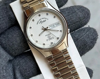 Vintage West End Watch Co. Sowar Prima Automatic Swiss Watch
