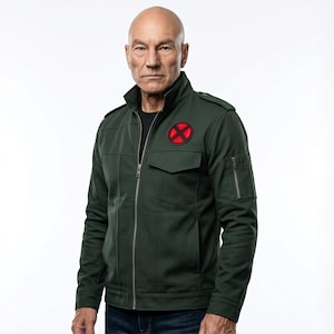 Professor X Charles Xavier Inspired Cotton Jacket – Doomsday Edition