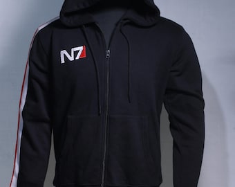 Mass Effect Commander Inspired Cosplay N7 Hoodie