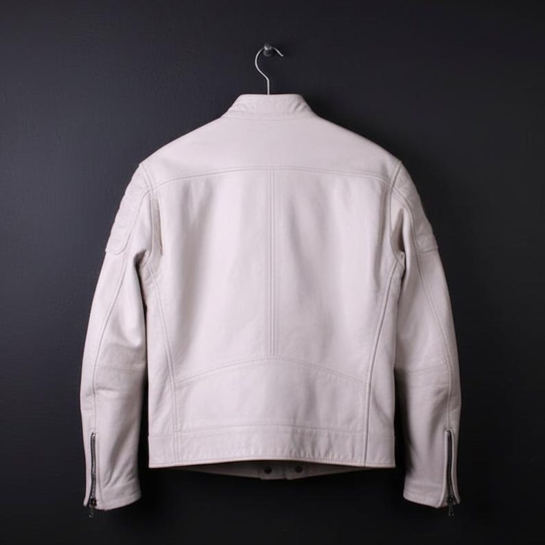 Arc Raiders White Leather Jacket – Game-Inspired Cosplay Outfit for Men & Women image 4
