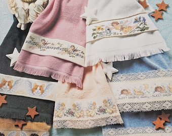 Angel Towels by Jorja Hernandez Cross Stitch Booklet