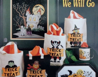 Cross Stitch Pattern | A HAUNTING We WILL GO | Stoney Creek Collection | Halloween | Cross Stitch | Counted Cross Stitch | Leaflet