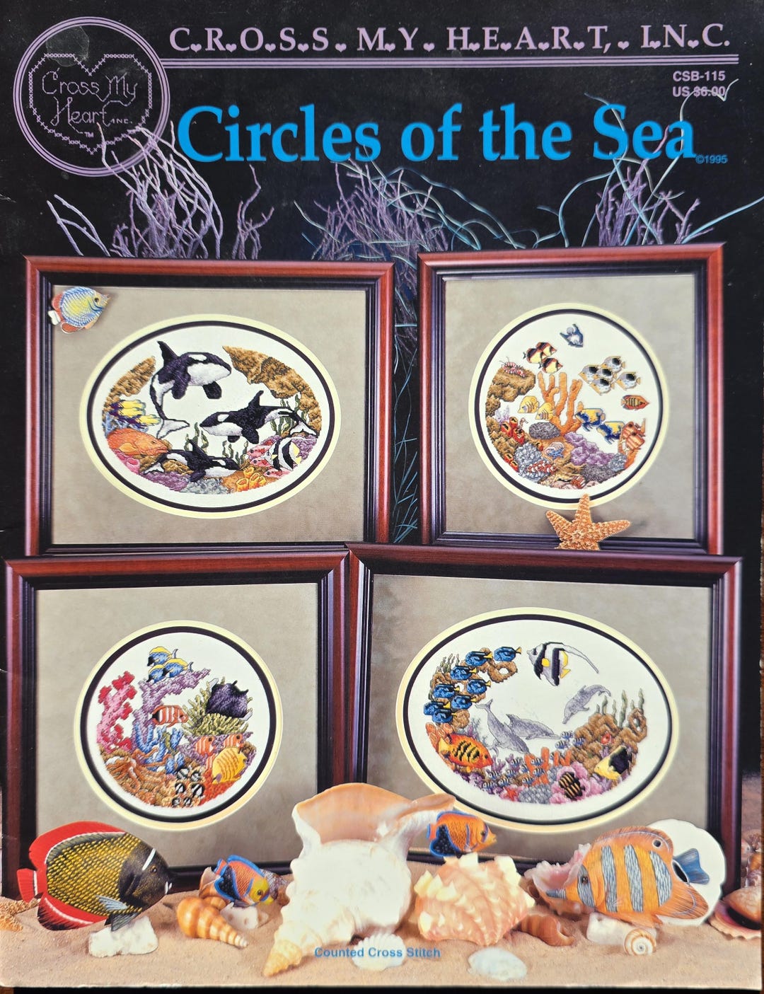 Circles of the Sea Cross Stitch Pattern Cross My Heart Ocean Marine ...