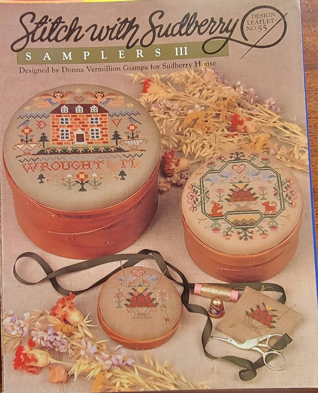Cross Stitch Pattern Donna Vermillion Giampa SAMPLERS III Etsy
