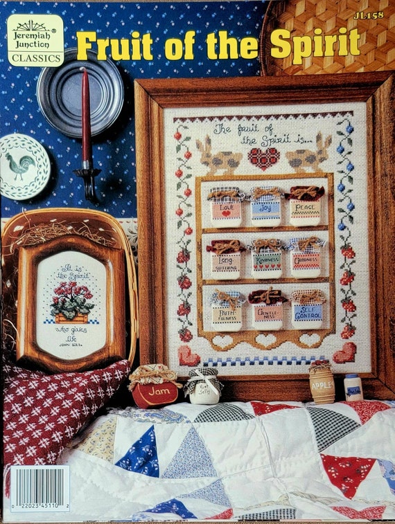Cross Stitch Pattern FRUIT OF the SPIRIT Sampler - Etsy