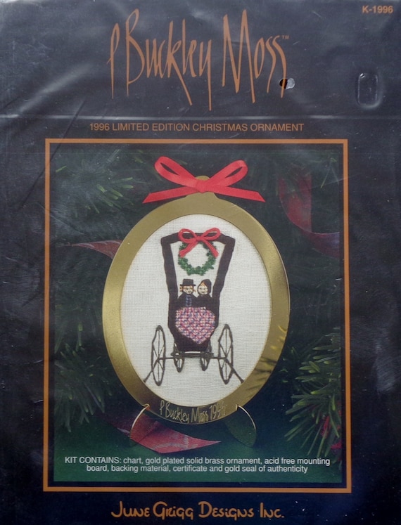 P. Buckley Moss 1996 Limited Edition CHRISTMAS ORNAMENT Etsy image 0 - P. Buckley Moss 1996 Limited Edition CHRISTMAS ORNAMENT Etsy