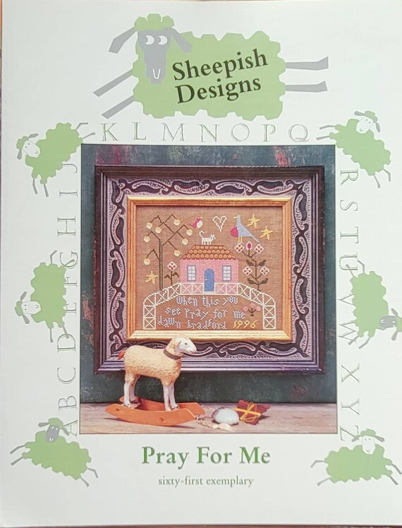 Cross Stitch Pattern Sheepish Designs PRAY FOR ME Etsy