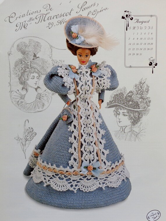 annie's attic bed doll crochet patterns
