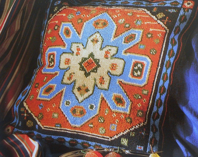 Melinda Coss ISLAMIC PILLOW Needlepoint Pattern Chart Fam Etsy