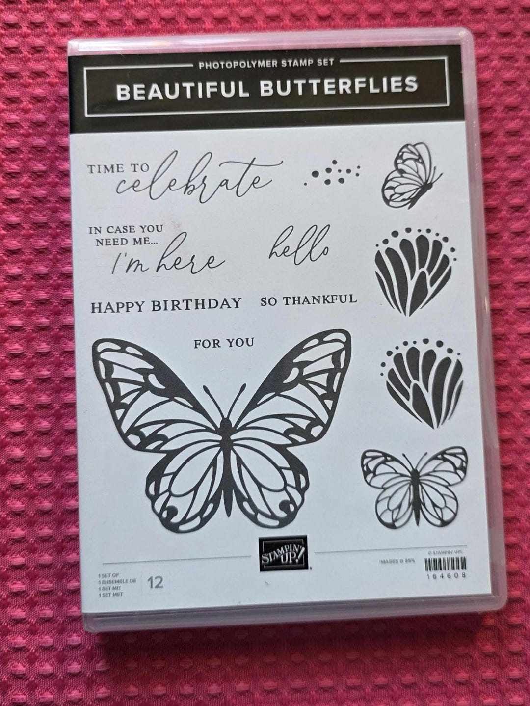 Butterflies Photopolymer Stamp Set, Stampin' Up - Etsy