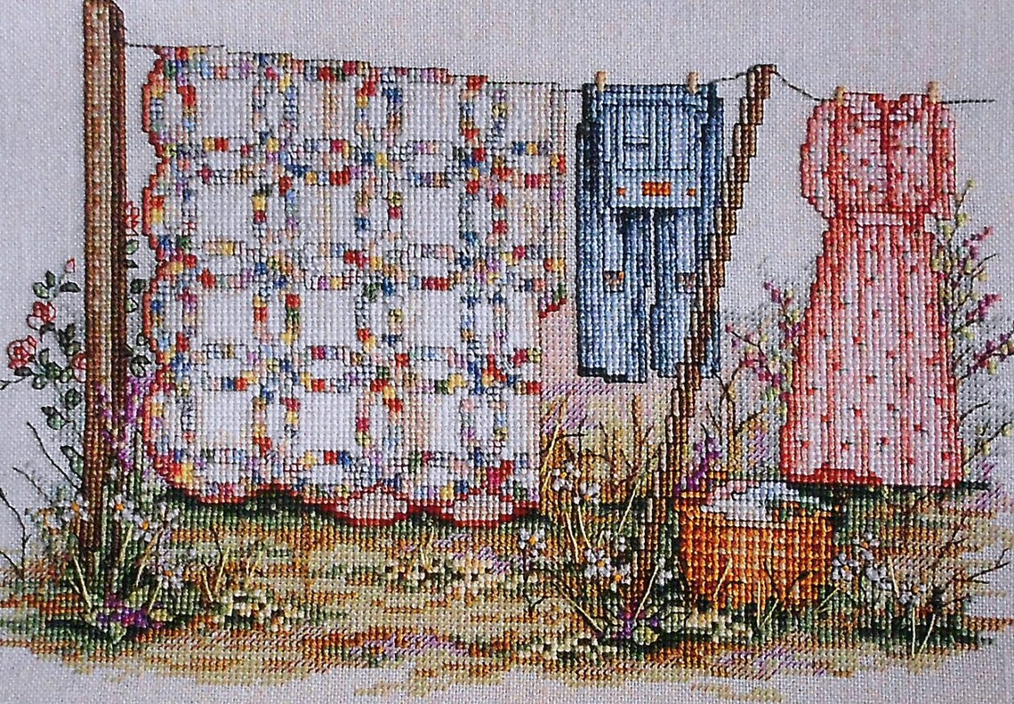 Paula Vaughan's QUILTS For ALL SEASONS Book of Counted Etsy