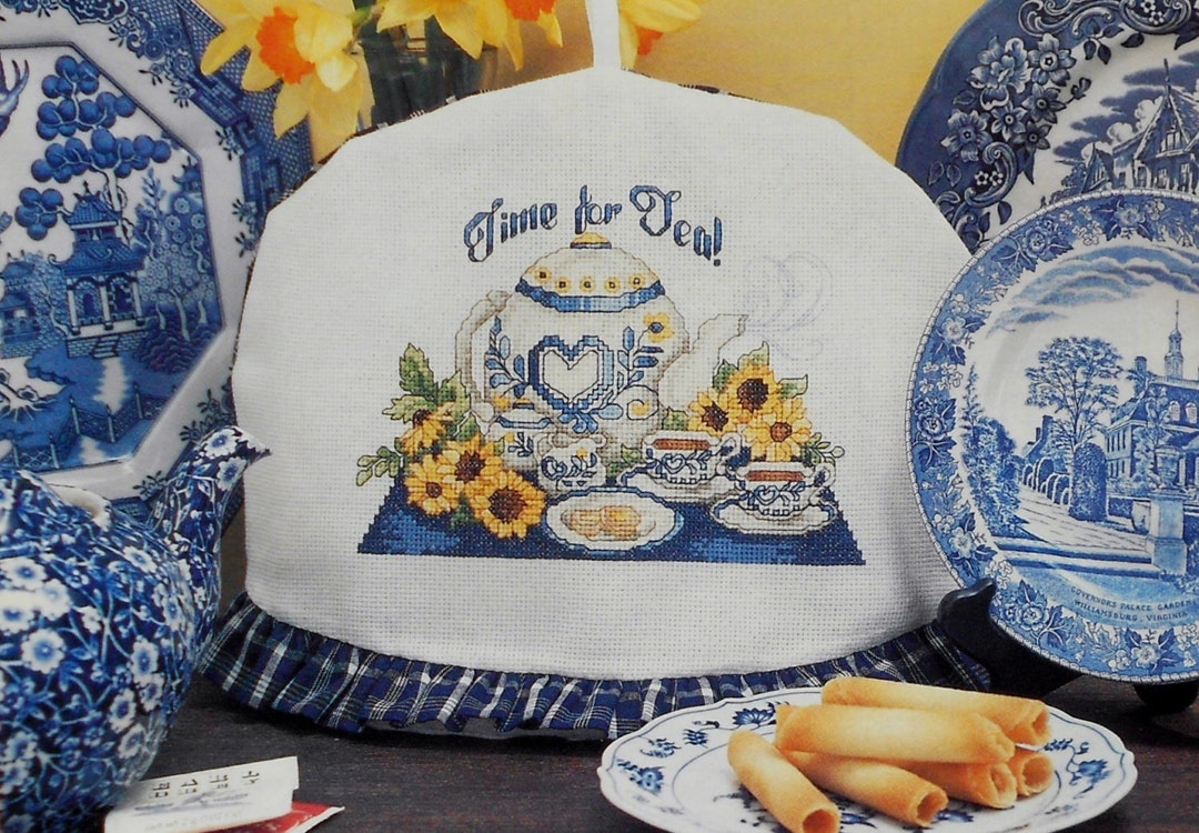 Cross Stitch Pattern Donna Vermillion Giampa TIME FOR TEA Tea Cozy