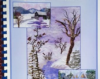 Cindy Losekamp | WINTER SOLSTICE | Spiral Bound | Machine Sewing Reference Book | & CD Rom | Sewing Machine | Embroidery | Applique | Sewing