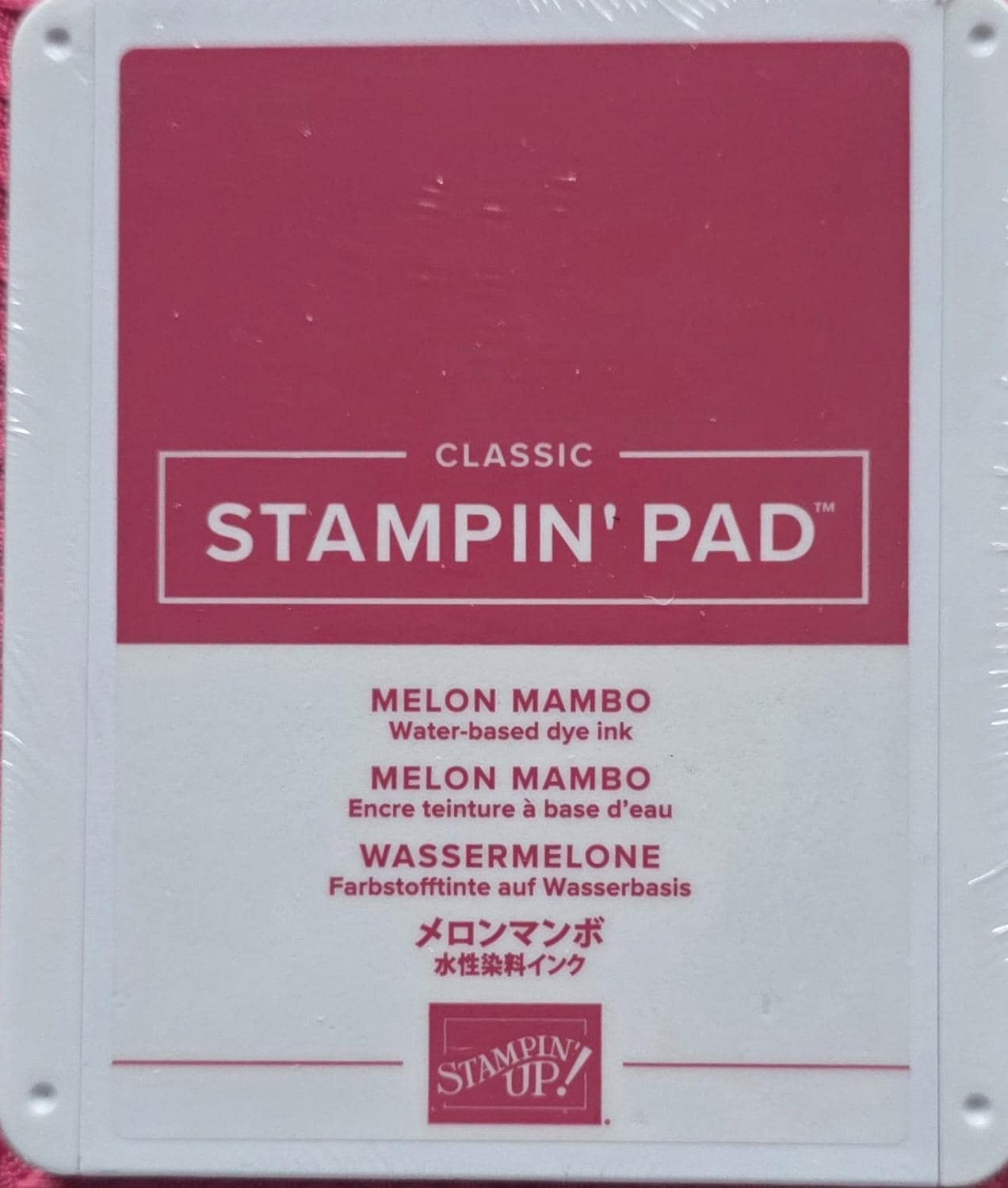 Meylon Inj Stampin' Up! MELON MAMBO Ink Pad, Dye-based, Acid-free - Etsy