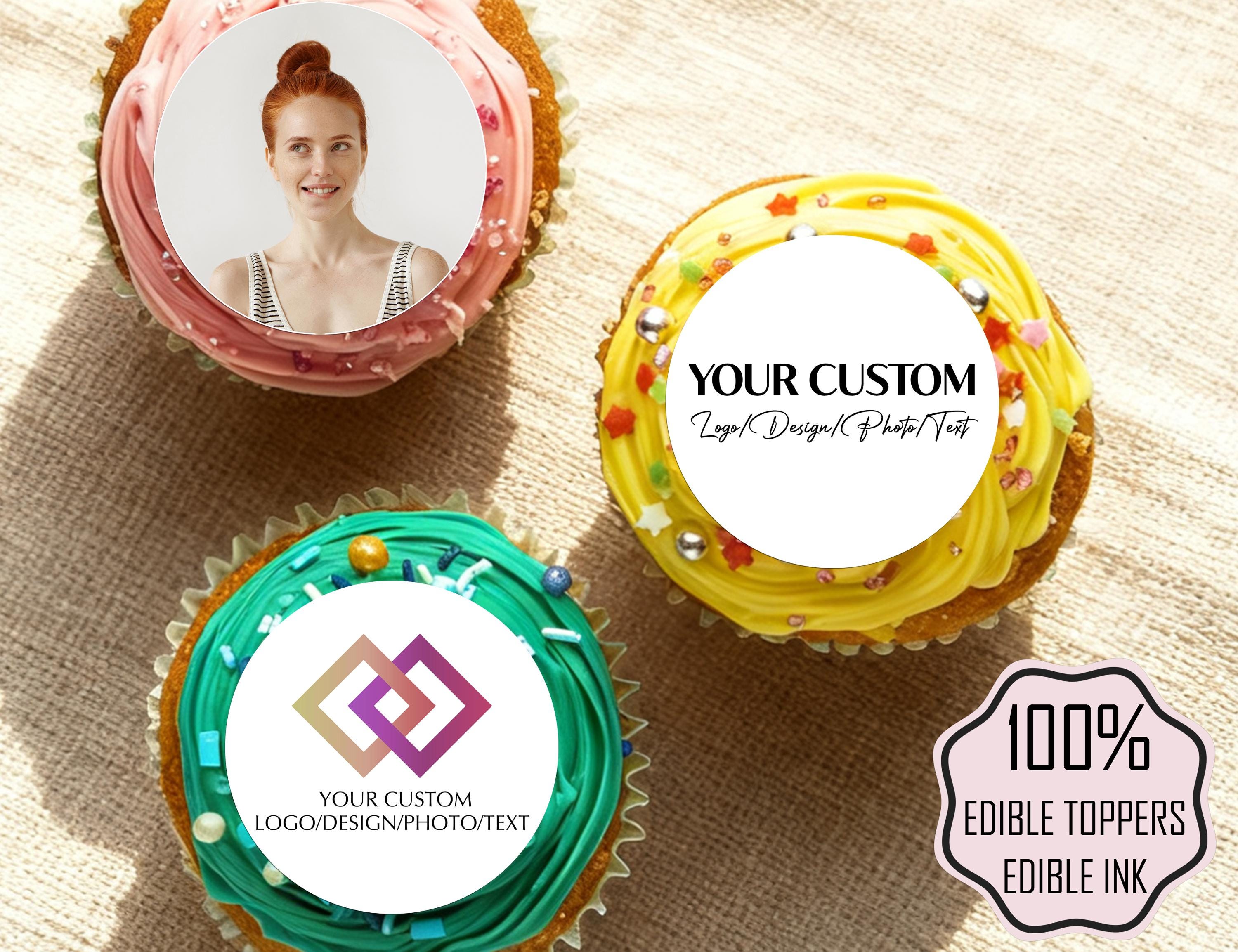 Custom Topper Insert Custom Toppers/ Cocktail and Cupcake Toppers/ Christmas, Wedding ...
