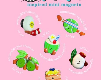 Jellycat Magnets - Ceramic Jelly Cat Magnets for Your Fridge