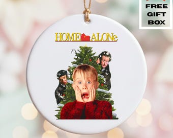 Home Alone Christmas Ornament - Funny Movie Quote Holiday Keepsake - Merry Christmas Ya Filthy Animal Gift