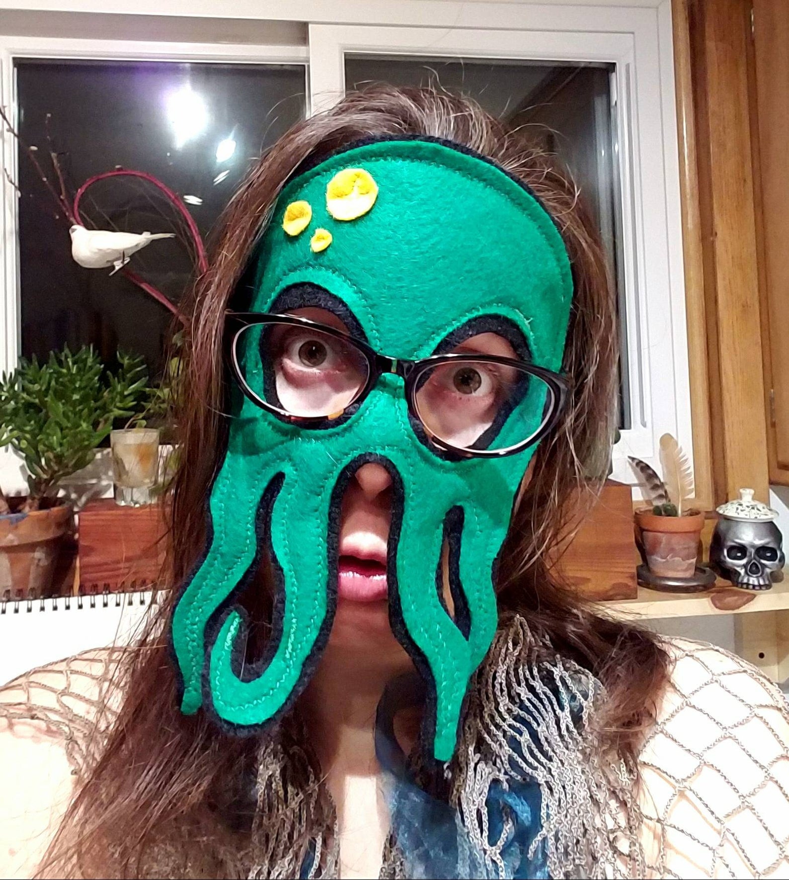 Octopus Mask Under the Sea Kids Mask Adult Mask Kraken Etsy