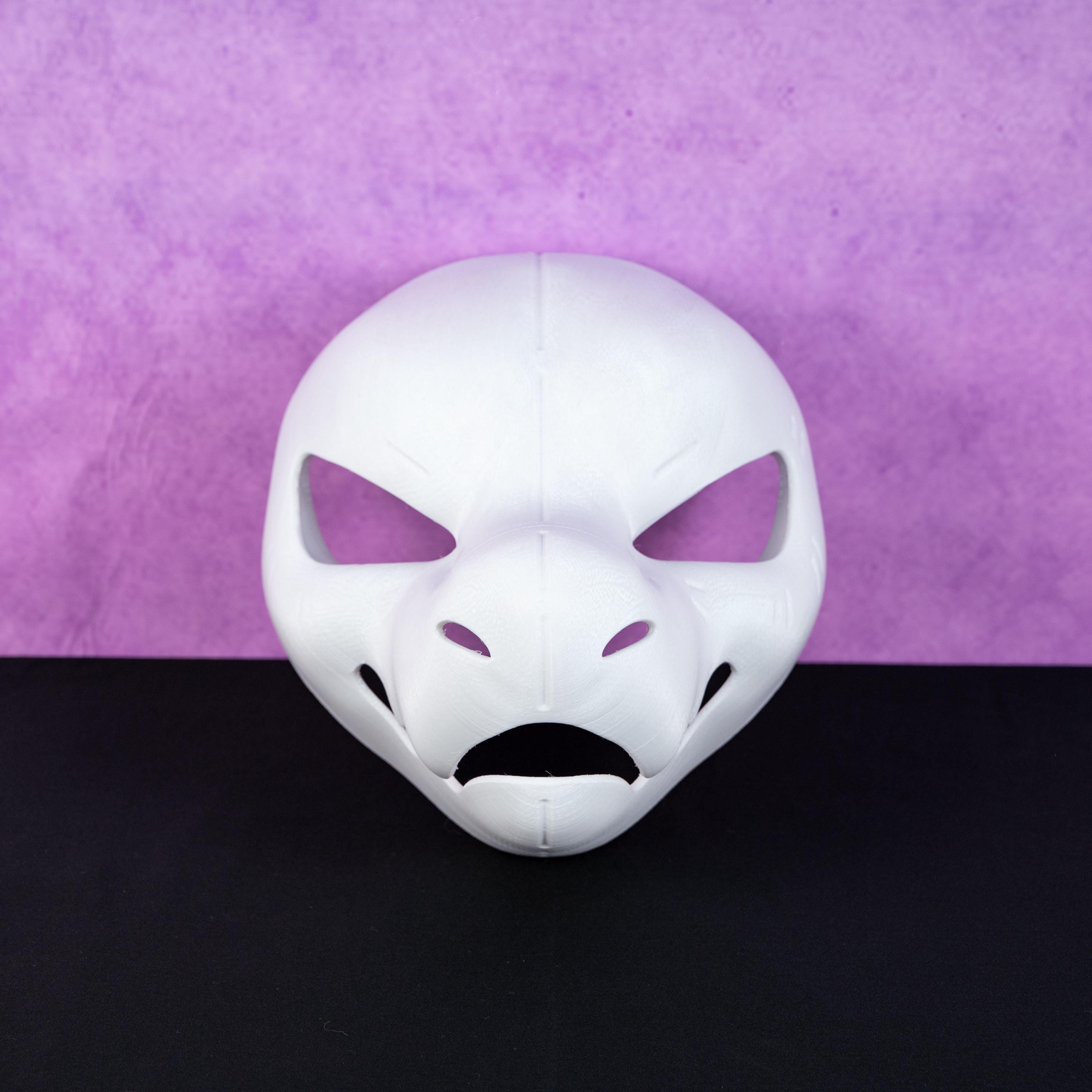 Buildres Mask Japanese Style Dog Head Base Original 3D Printed Lightweight Canine ...