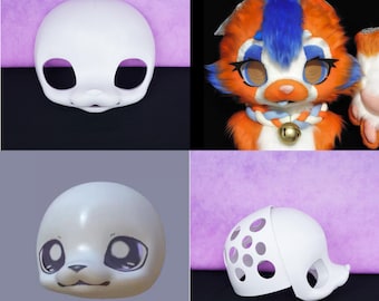 Oddychający kostium futrzany z PETG w kształcie czaszki, rekwizyt cosplay do projektów hobbystycznych na Halloween dla twórców futra