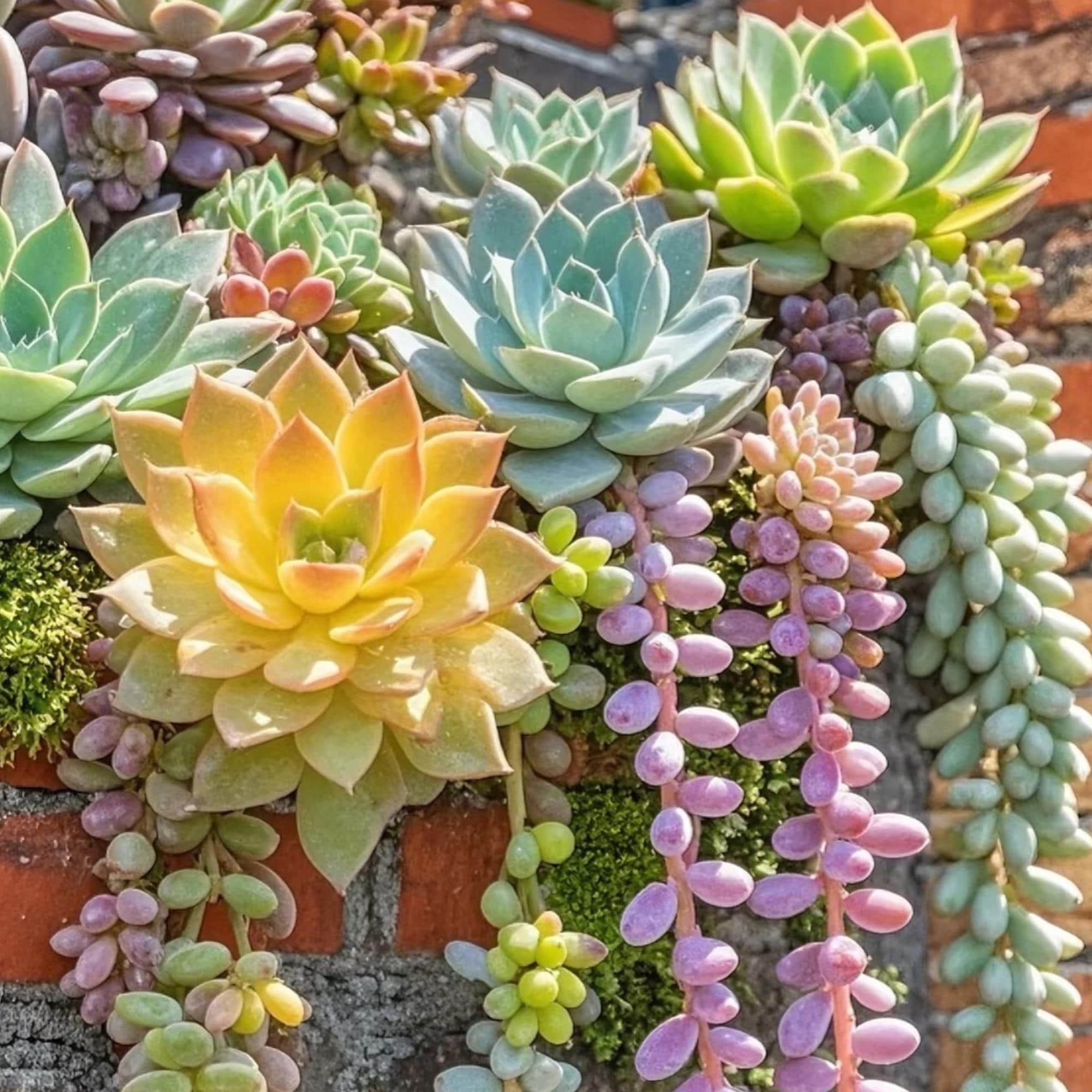 Colorful Rosette Succulent Seeds
