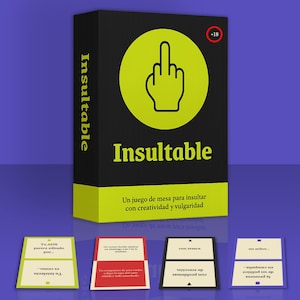 INSULTABLE - Un juego de mesa para insultar con creatividad. Versión Print and Play
