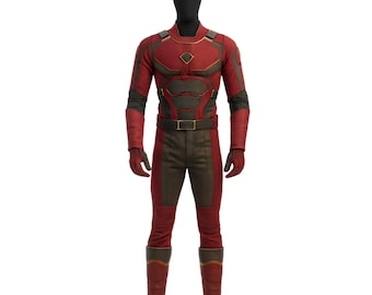 Crimson Vanguard Superhero Suit