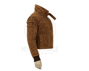 Wastelander Commander Jacket Distressed