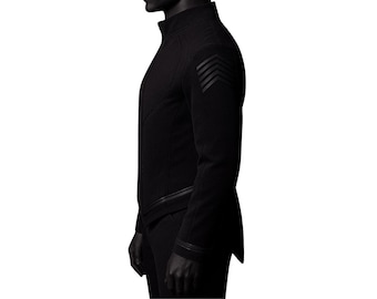 Chaqueta negra inspirada en Star Trek
