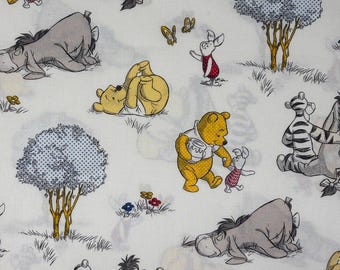 Winnie the Pooh Fabric 100% Cotton