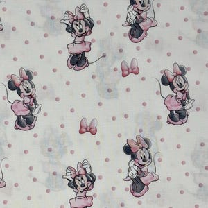 Minnie Mouse Fabrics 100% Cotton
