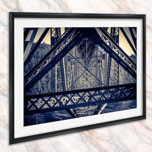 Impresión del puente Deception Pass, arte mural con paisaje del noroeste del Pacífico