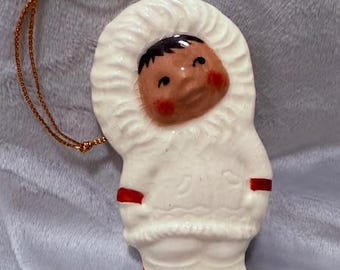 Ornament "Alaska Snowbabies" from a  collection by Alan Johnson 1985.