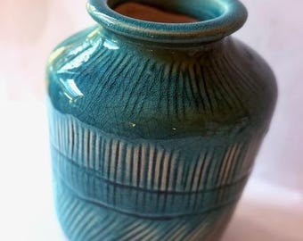 Vintage studio pottery vase.