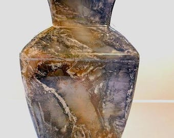 Vintage Art Deco Arabia Finland Lusterware vase.