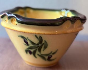 Vintage French Fait Main Barocco pottery.