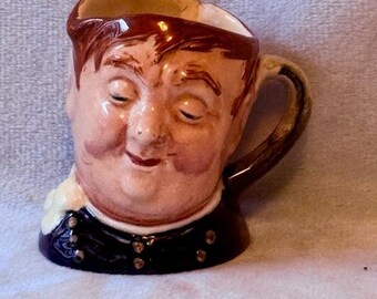 Vintage Royal Doulton mini mug "Fat Boy" from the Charles Dickens series.