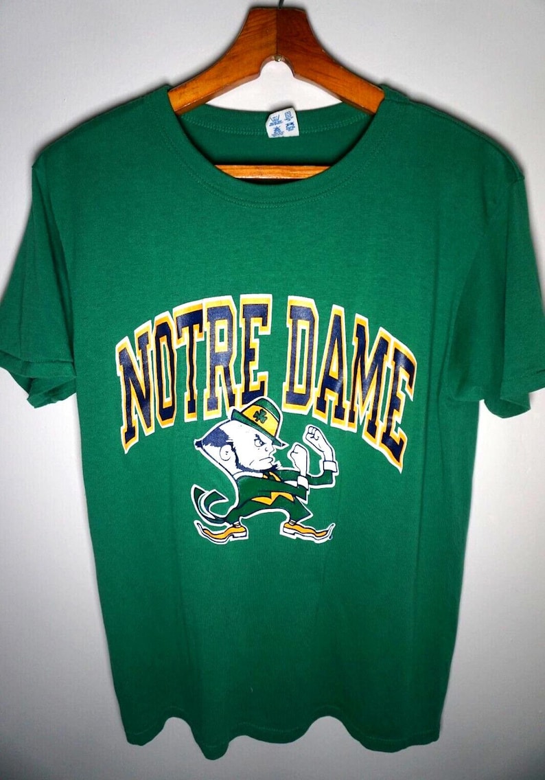 Póster Vintage De Fútbol Americano Universitario De Notre Dame Contra Chicago Shore, Impresión En Lienzo O Papel, Estilo Retro De EE.UU.