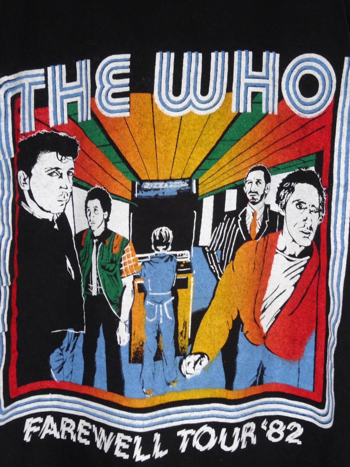 1982 Who Concert T - Etsy