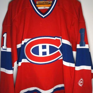 Vintage Montreal Canadiens Jersey / Medium / Koho CCM Red Away / 90s NHL Hockey Retro