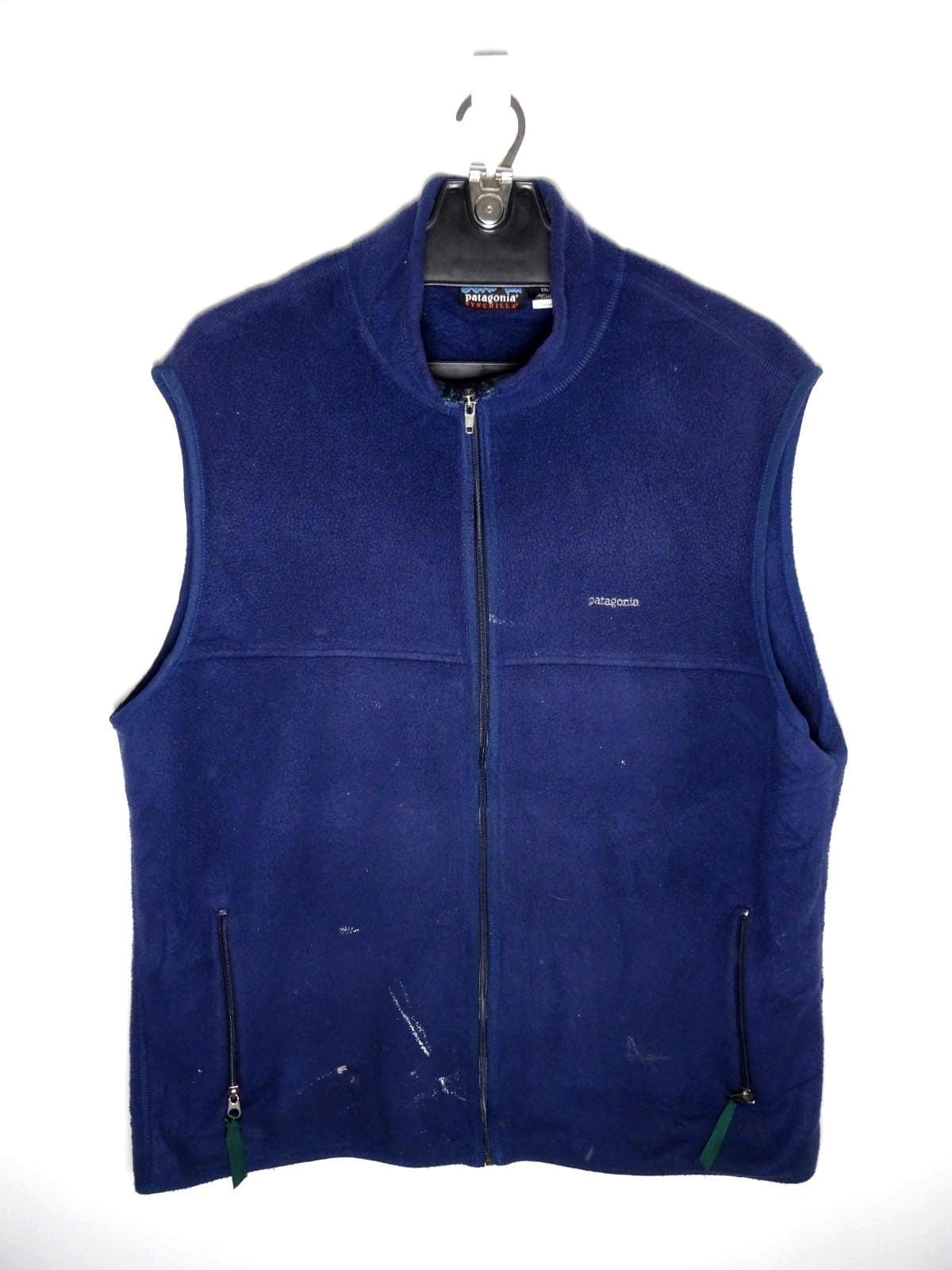 Vintage Patagonia Synchilla Fleece Vest XXL / Mens 2XL Full Zip