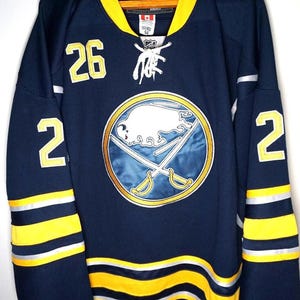 Buffalo Sabres CCM Trikot / XL Größe 54 / Thomas Vanek 90s NHL Hockey / Fight Strap Retro