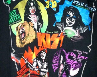 2XL * Vintage 90s 1998 Kiss Psycho Circus T Shirt * Tour Band Vtg