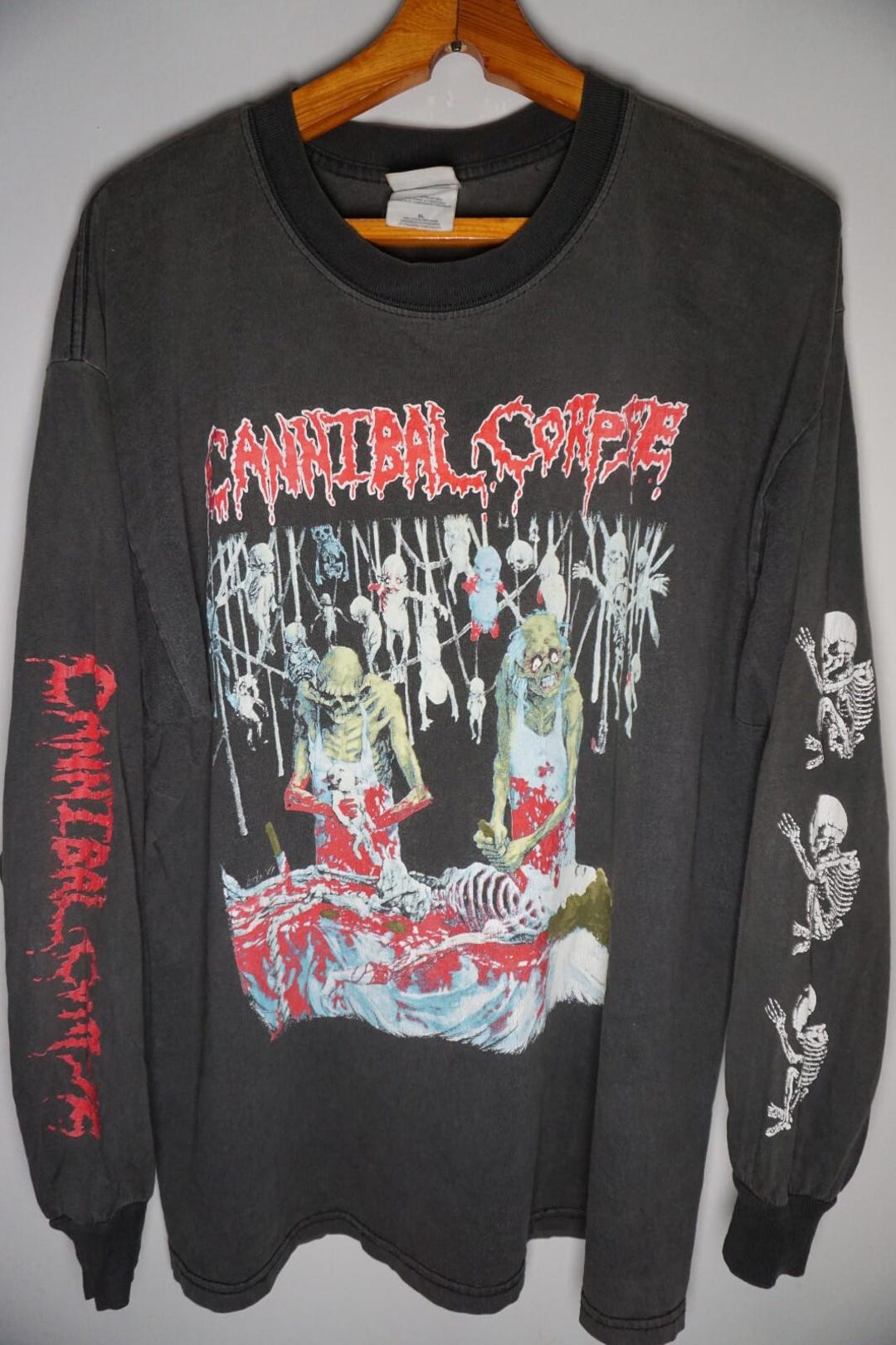 Vintage Cannibal Corpse Shirt XL / Butchered at Birth Long Sleeve